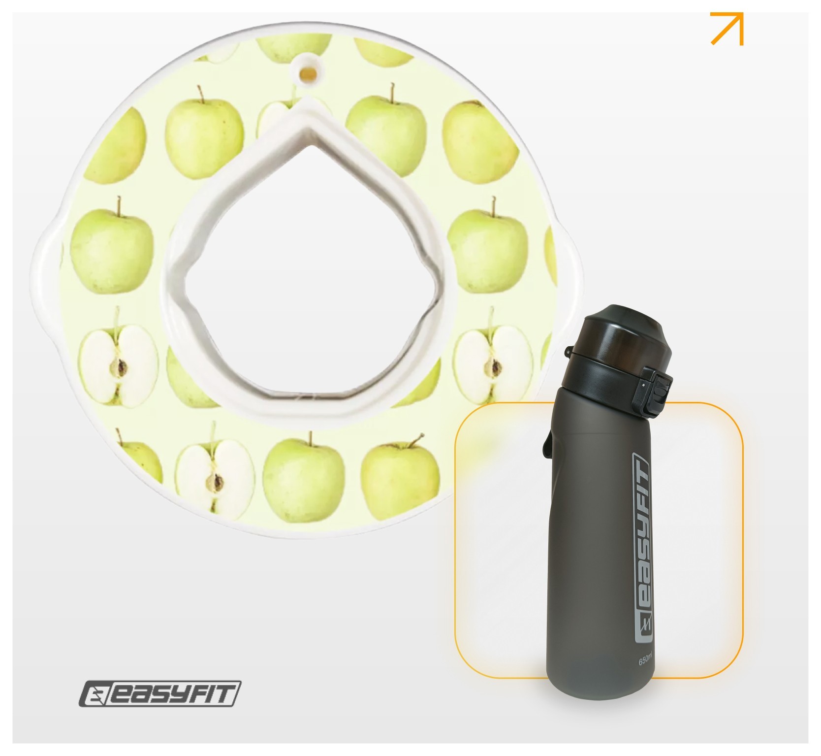 Капсула "Зеленое яблоко" для бутылки EasyFit Air Up EFIT_EF-7006-GA