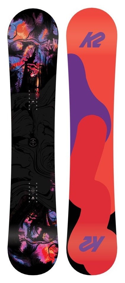 Сноуборд K2 FIRST LITE 142 Black/coral/violet (11C0020) RCH_20374