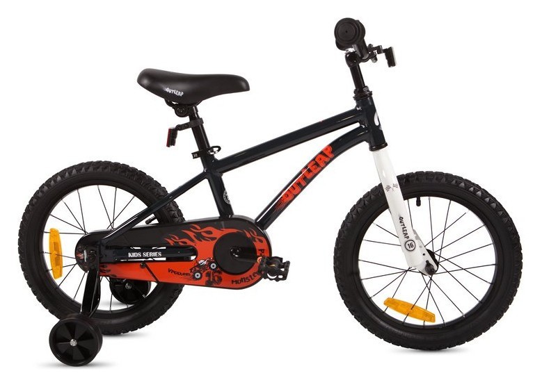 Велосипед Outleap Monster Speed 16" Black Red RCH_9462