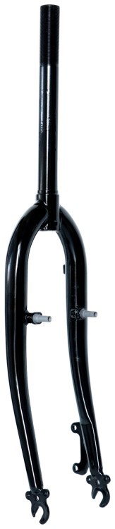 Вилка 24" Жорстка ST 1 rod-230 різьбова disc/v-br чорний FSD FRK-24-753