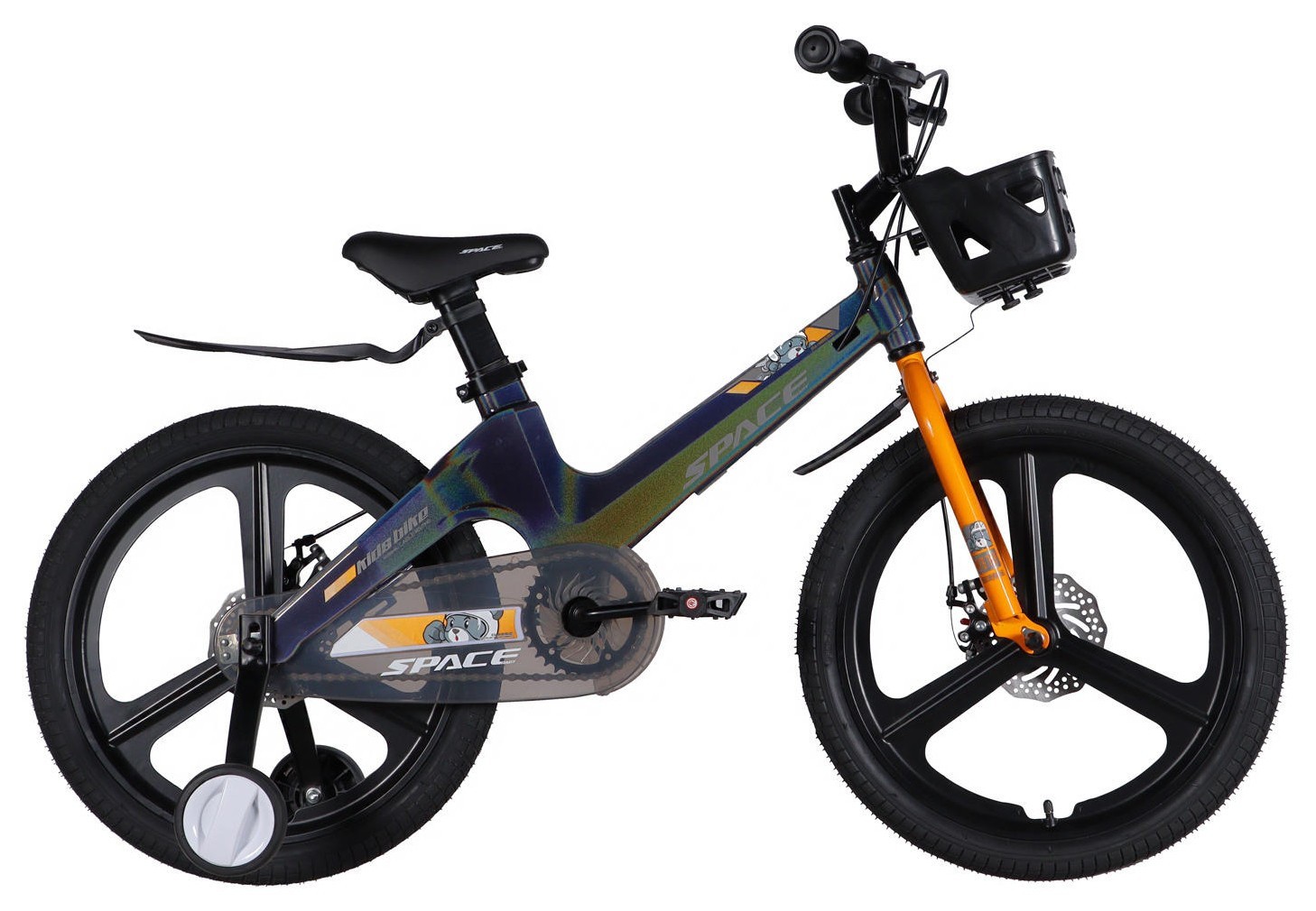 Велосипед MG 20" SPACE KID MOON DD рама-11,4" хамелеон 2026 OPS-SK-20-043