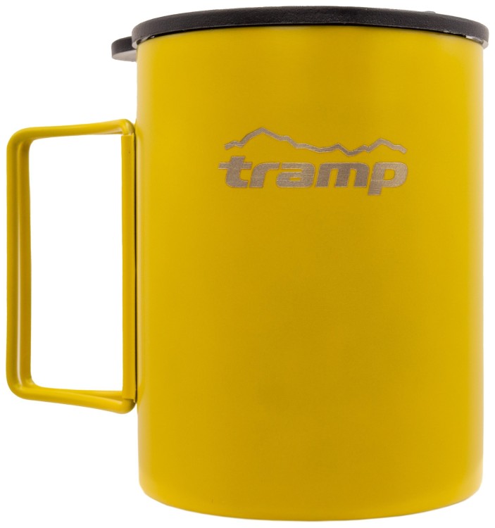 Термокружка TRAMP зі складаними ручками та поїлкою 400мл UTRC-137 mustard UTRC-137-mustard