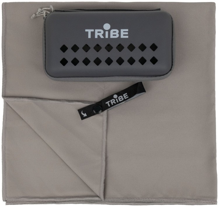 Рушник з мікрофібри Tribe Pocket Towel 75х150 см T-LC-0001-XL T-LC-0001-XL-grey
