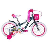 Велосипед 16" Formula CREAM 2022 (черный с розовым)