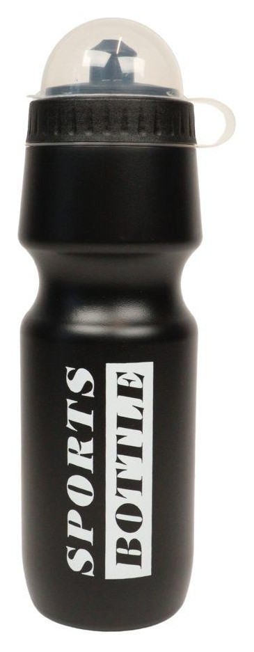 Фляга 850 мл чорний VLT SH-02 з ковпачком BOC-029