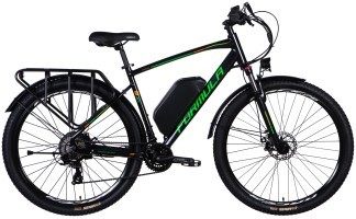 Велосипед з електроприводом 28" AL Formula eCURSOR MAN DD CS рама-20" 48B 17.5А*г 500Вт чорно-зелений YS 2498-1 2025