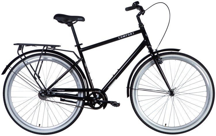 Велосипед ST 28" Dorozhnik COMFORT MALE Velosteel рама-20" черный 2025 OPS-D-28-451