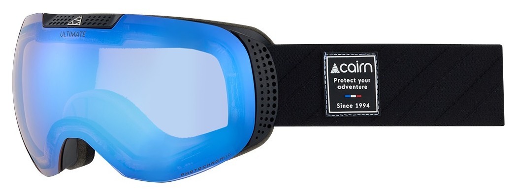 Cairn маска Ultimate Evolight NXT mat black-blue 0581344-402