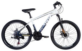 Велосипед 24'' SPACE-036 DD 2024 (бело-синий)