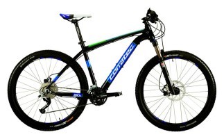 Велосипед Corratec X-Vert S 650B 0.4 27,5" Black Blue Green