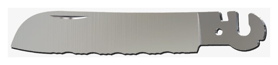 Змінний інструмент FTL1-3 до мультитула Roxon Flex S804 (велике серейторне лезо) FNR_FTL1-3