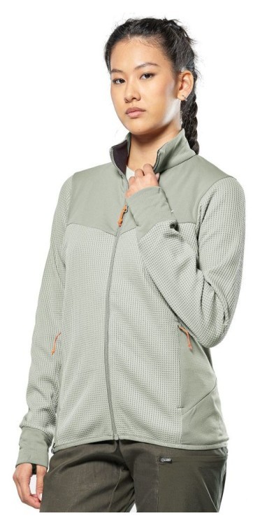 Флис Salewa Puez Puez Waffle Hyb PL Wmn 013.012.1082