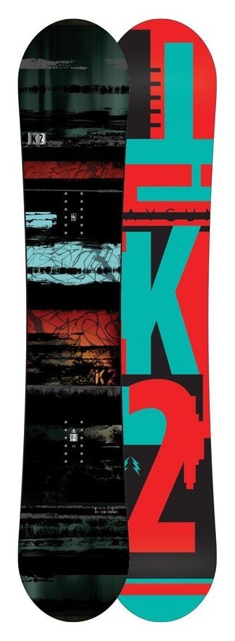 Сноуборд K2 RAYGUN 159 Black/red/turquoise (1150024) RCH_20364