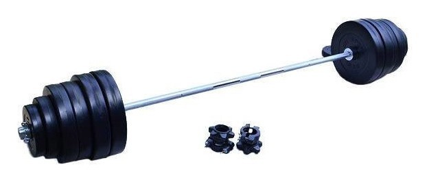 Штанга олимпийская с противоударным покрытием на 120 кг. RNS_PlastOlimp120