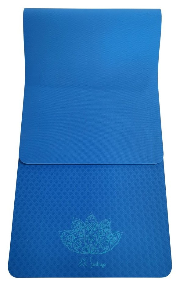Коврик для йоги Saxifraga LOTUS Blue (SYM21U4Z) RCH_14672