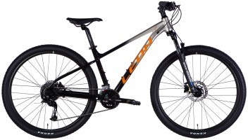 Велосипед AL 27,5" Leon XC 80 HDD рама-16" срiблястий з чорним 2025