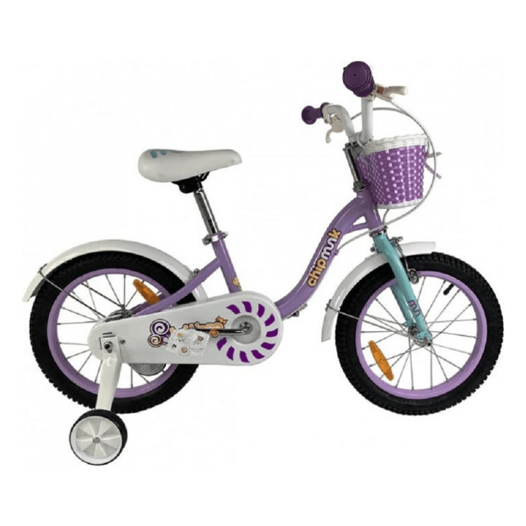 Велосипед дитячий RoyalBaby Chipmunk Darling 16", OFFICIAL UA, фіолетовий CM16-6-purple