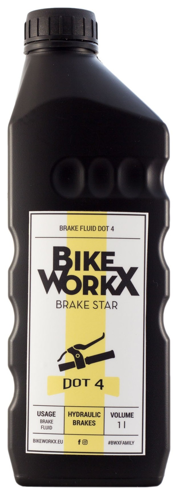 Гальмівна рідина BikeWorkX Brake Star DOT 4 1л. OBOD_BRAKE/1