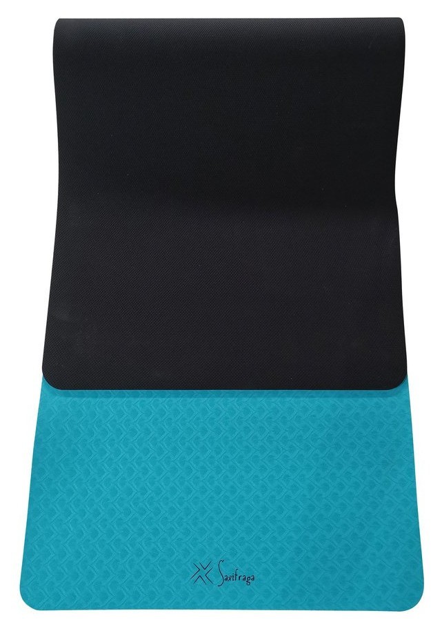 Коврик для йоги Saxifraga MANTRA Turquoise/black (SYM21U3Z) RCH_14668