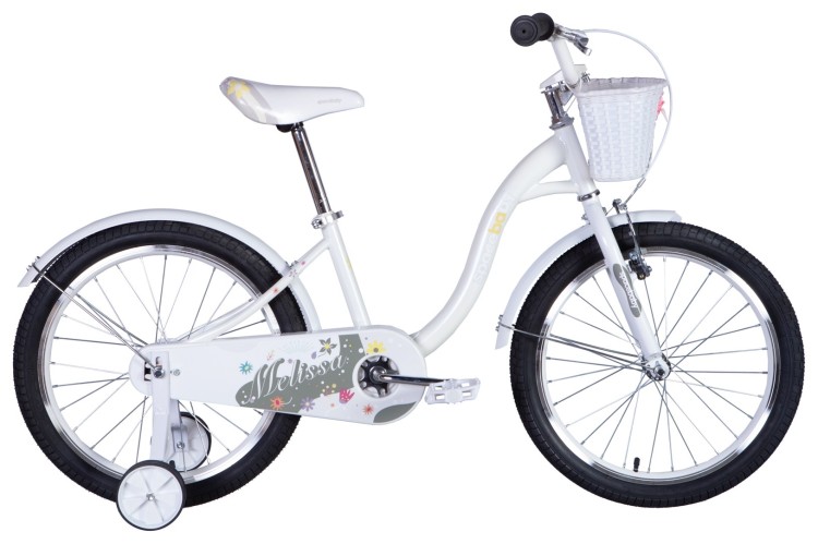 Велосипед ST 20" SPACE KID MELISSA BH рама-11,5" перламутровый 2024 крылья, крыло пер., крыло зад., корзина OPS-SK-20-016