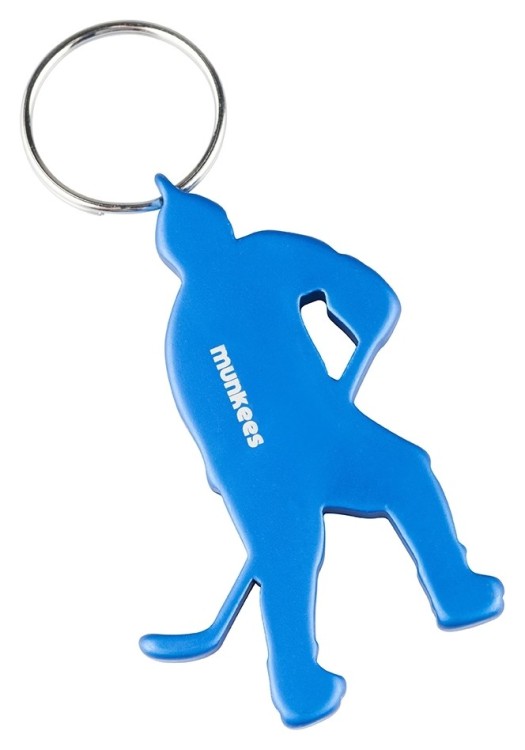Munkees 3497 брелок-открывашка Icehockey Player blue 3497-BL