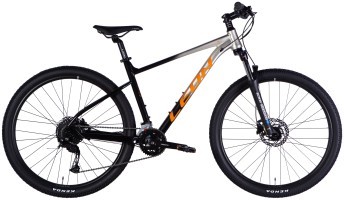 Велосипед AL 27,5" Leon XC 80 HDD рама-18" срiблястий з чорним 2025