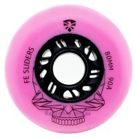 Колеса для роликових ковзанів Flying Eagle Sliders 90A 4 шт рожеві
