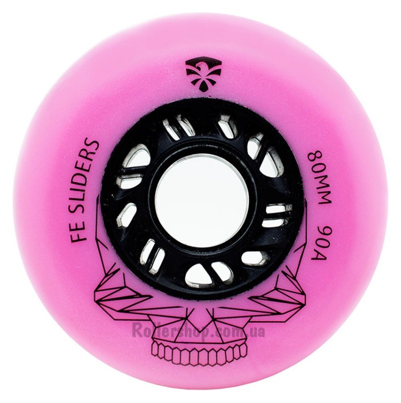 Колеса для роликових ковзанів Flying Eagle Sliders 90A 4 шт рожеві ROL_4137_3