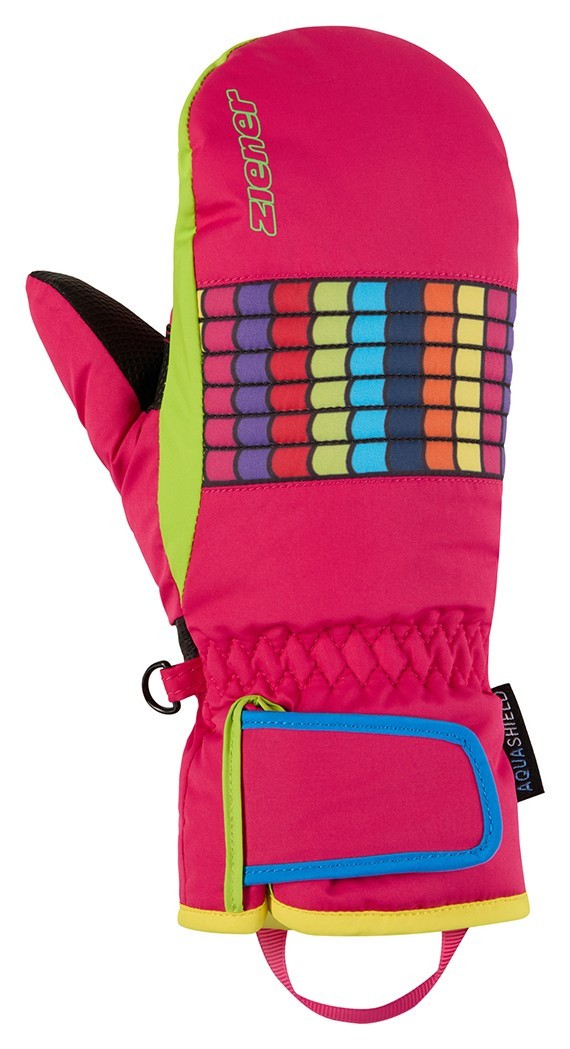 Ziener рукавиці лижні Lamilo Jr pop pink 3 115016-766-3