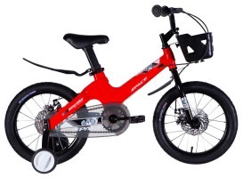 Велосипед MG 16" SPACE KID MOON DD рама-9" червоний 2025