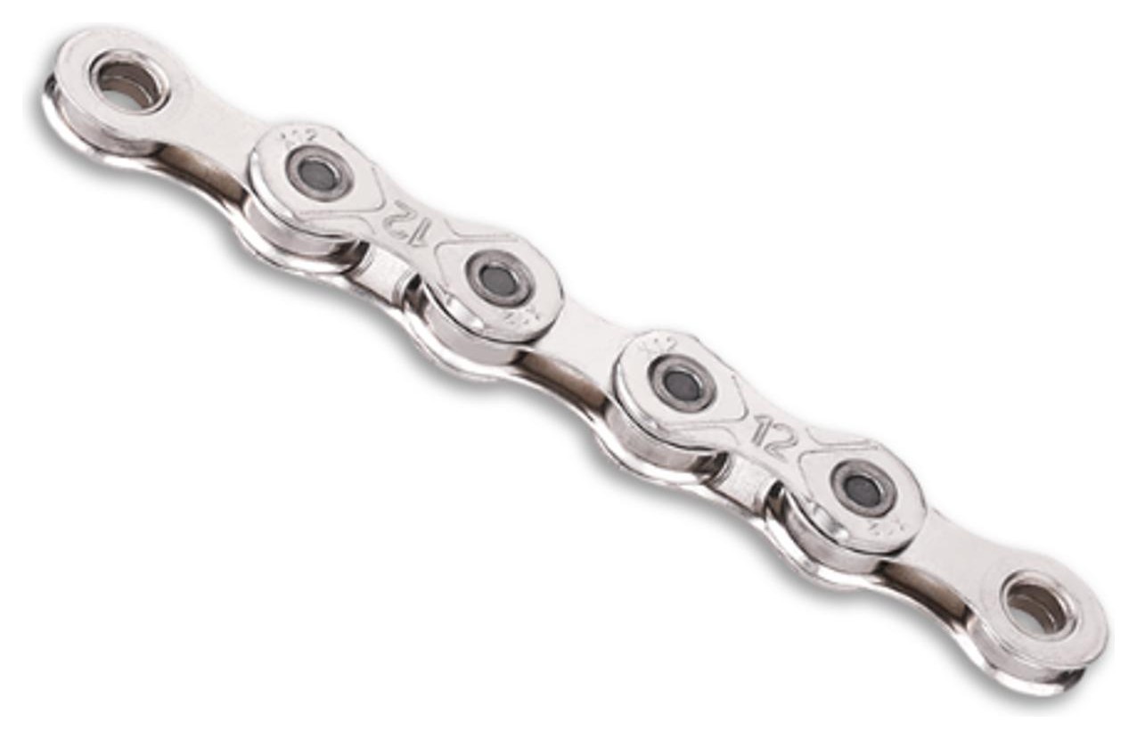 Ланцюг 12 126 лан. замок KMC X12 срiблястий CHA-309