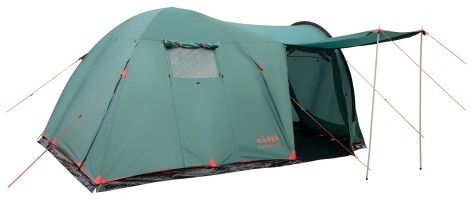 Палатка Tramp Anaconda 4 (v2) green UTRT-078