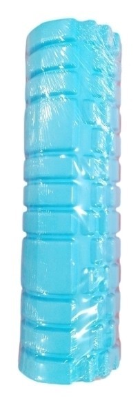 Валик массажный для тела BAVAR SPORT 45 см, синий BVR-VLK-45-dark-blue