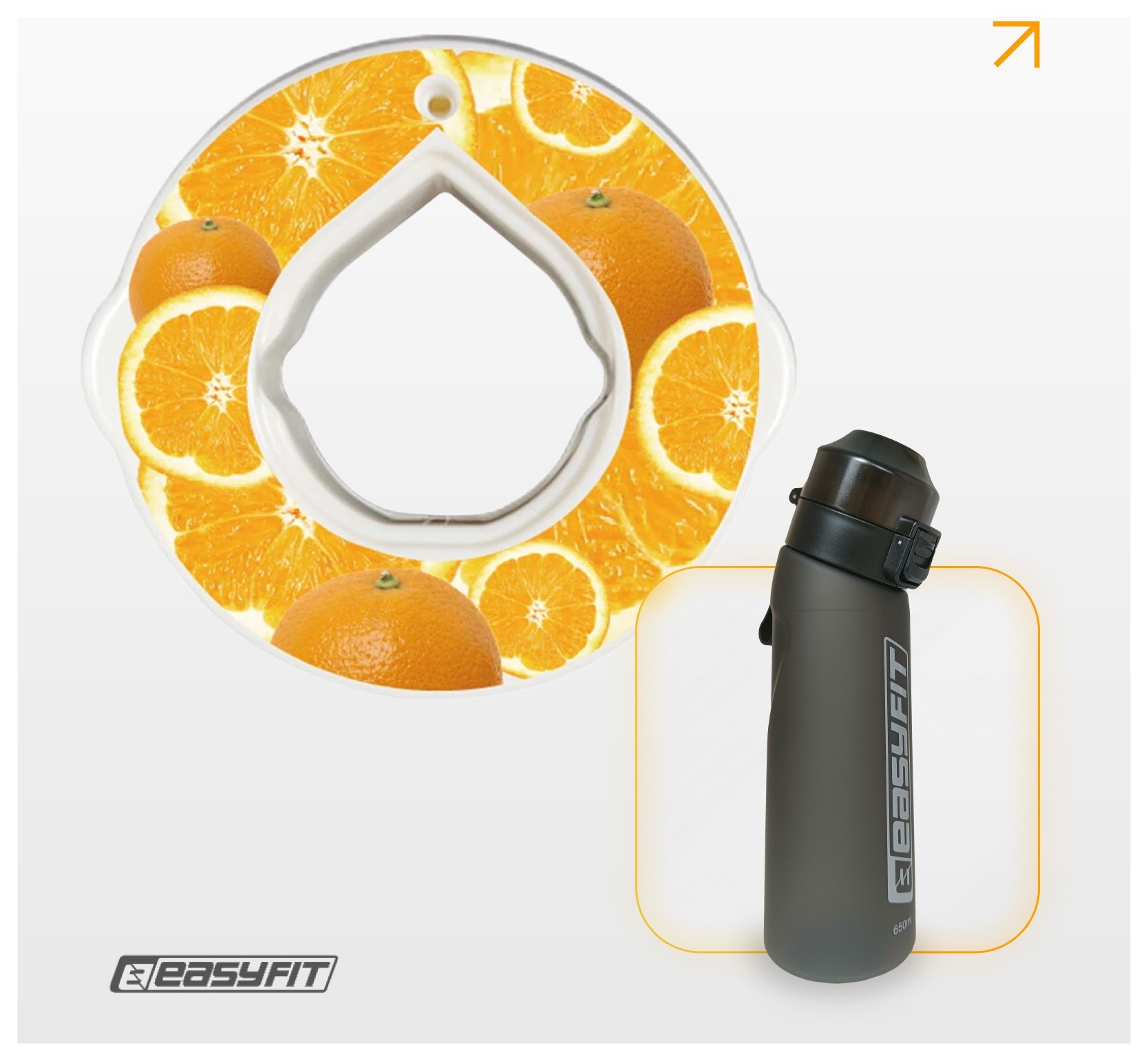 Капсула "Апельсин" для бутылки EasyFit Air Up EFIT_EF-7006-OE