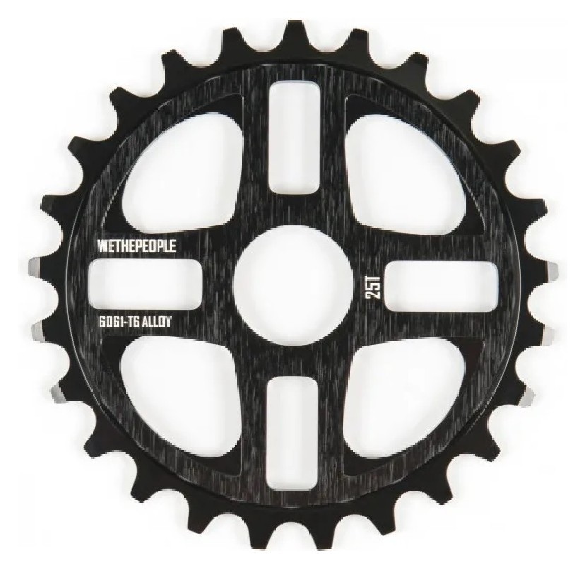 Зірка WeThePeople 4STAR 25t чорна (для BMX) VELD_4055822015523