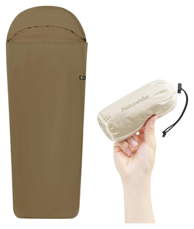 Підкладка для спального мішка Naturehike CNH22SD016, нейлон, коричнева FNR_6975641883647