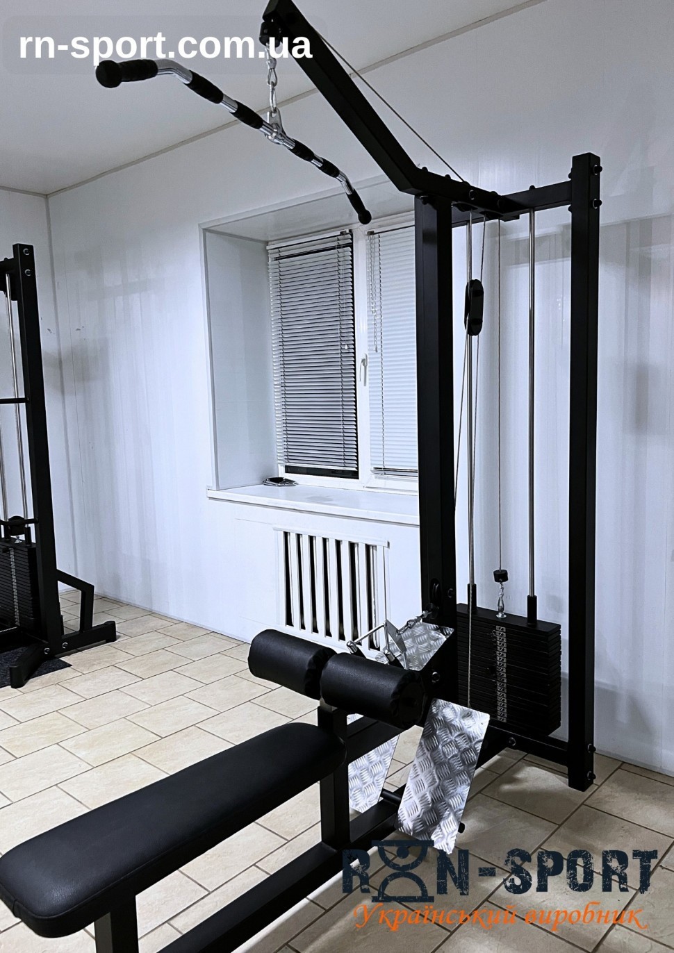 Верхняя нижняя тяга блока 2в1 RN-Sport Imperium RNS_tyaga-2v1