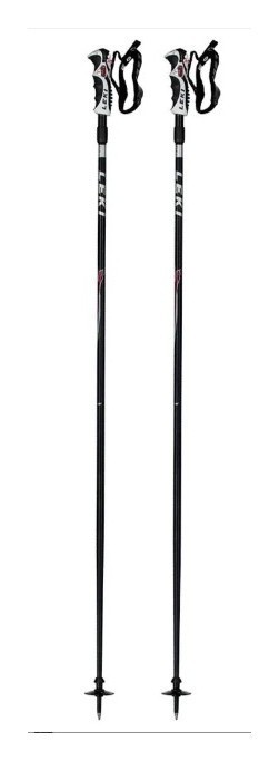 Палиці для гірських лыж Leki HOT SHOT S 115см Black/light grey/red (6436747-WRH) RCH_16400