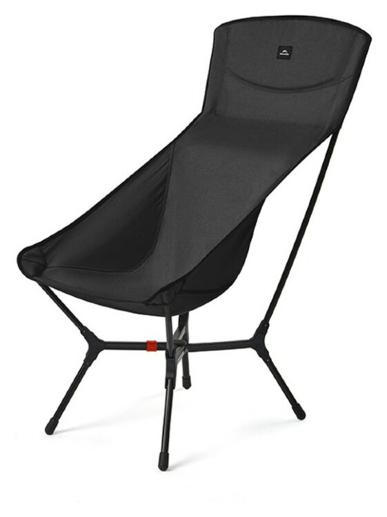 Стілець складаний ультралегкий Naturehike CNK2550JJ013 Yamami YL01, розмір L, алюміній, чорний FNR_6927595774410