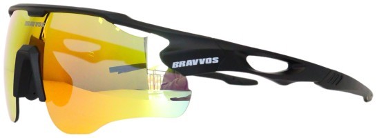 Окуляри BRAVVOS SS-956 черна оправа 5 кольорових змінних лінз