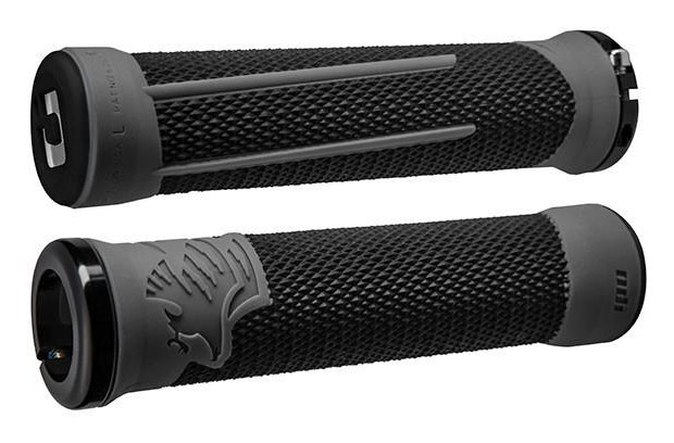 Гріпси ODI AG-2 Black/Graphite w/ Black clamps (черно-графітові з чорними замками) OBOD_D35A2BH-B