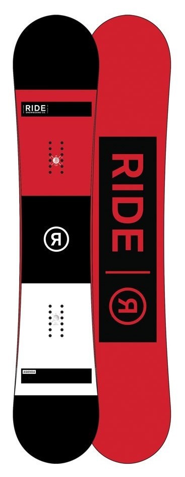 Сноуборд Ride Agenda 158 Black/Red/White (12B0025) RCH_21844