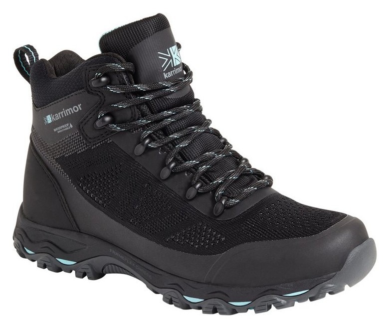 Ботинки трекинговые женские Karrimor STAFFA LADIES WEATHERTITE W 41 (7.0UK) Black/Blue (K1042-BKB) RCH_11604