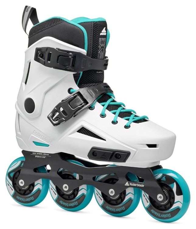 Ролики Rollerblade Lightning W white-aqua 07372400-100-260