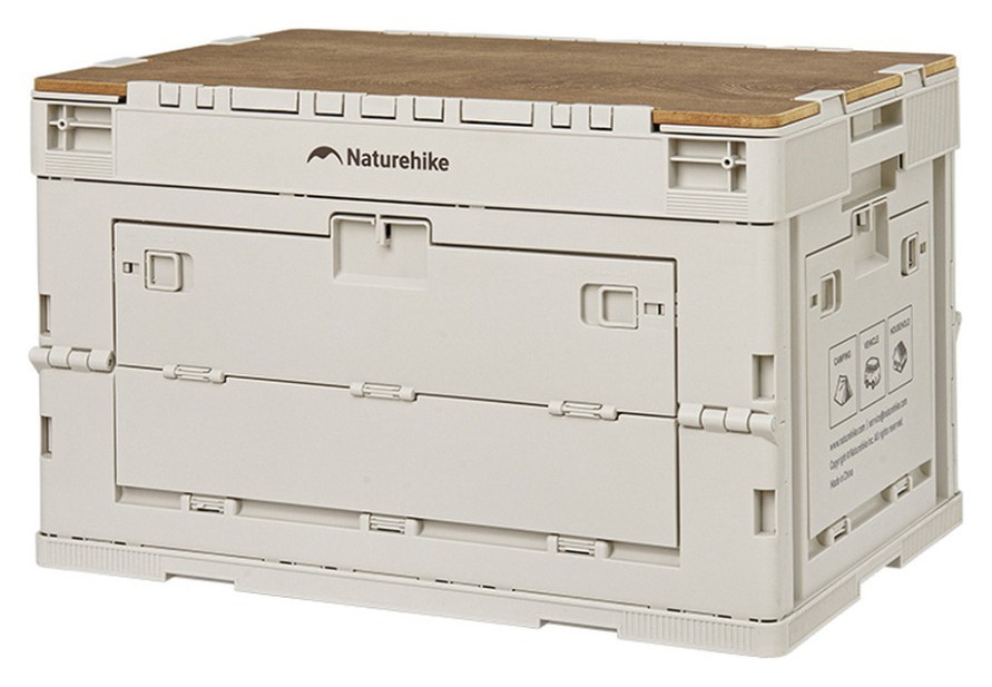 Складной контейнер Naturehike CNK2450XB020, 52 л, бежево-серый FNR_6927595798522