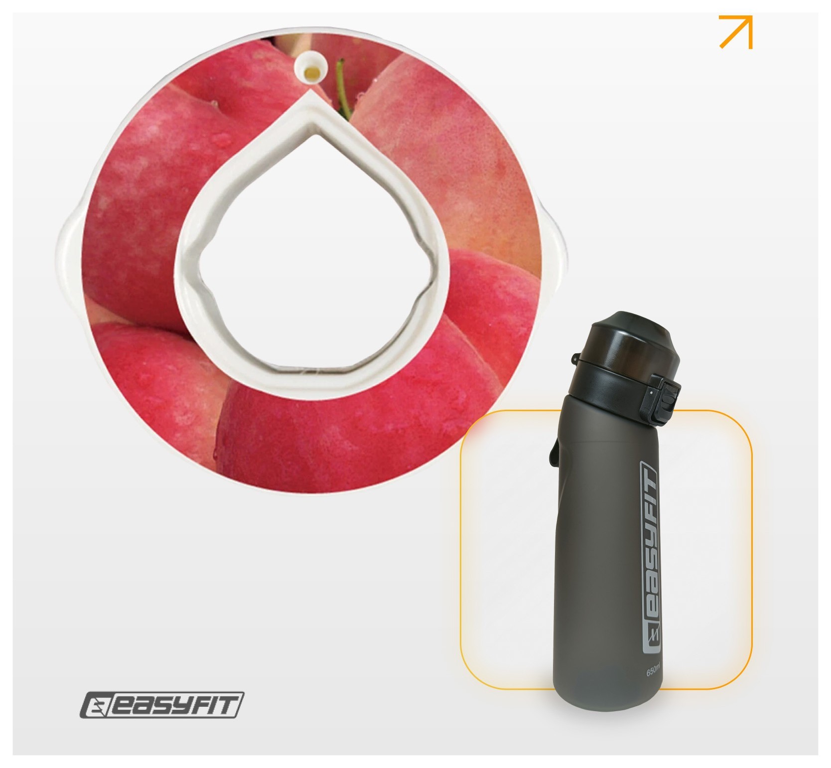 Капсула "Персик" для бутылки EasyFit Air Up EFIT_EF-7006-PH