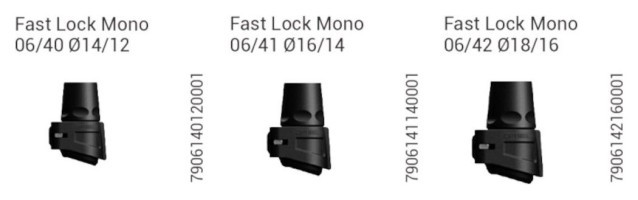 Затискне з'єднання Gabel 06/42 Fast Lock Mono Ø18/16