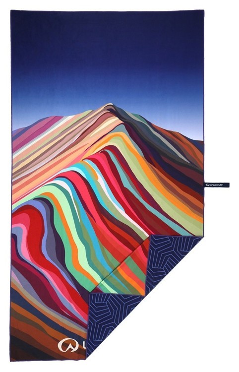 Lifeventure полотенце Recycled Soft Fibre Trek rainbow mountain Giant 63626-Giant