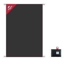 Килимок для пікніка водостійкий надлегкий Naturehike Moisture Picnic Mat NH17D050-B, 145x100 см, чорний