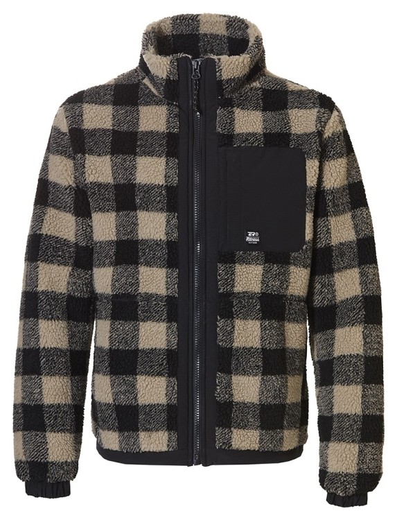 Rehall куртка флисовая Ritchall black check XL 60573-1036-XL